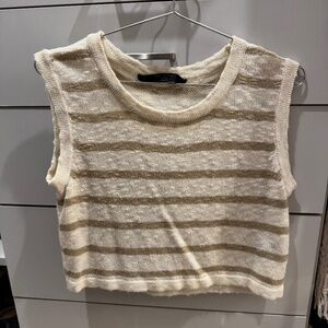 Striped Knit Top